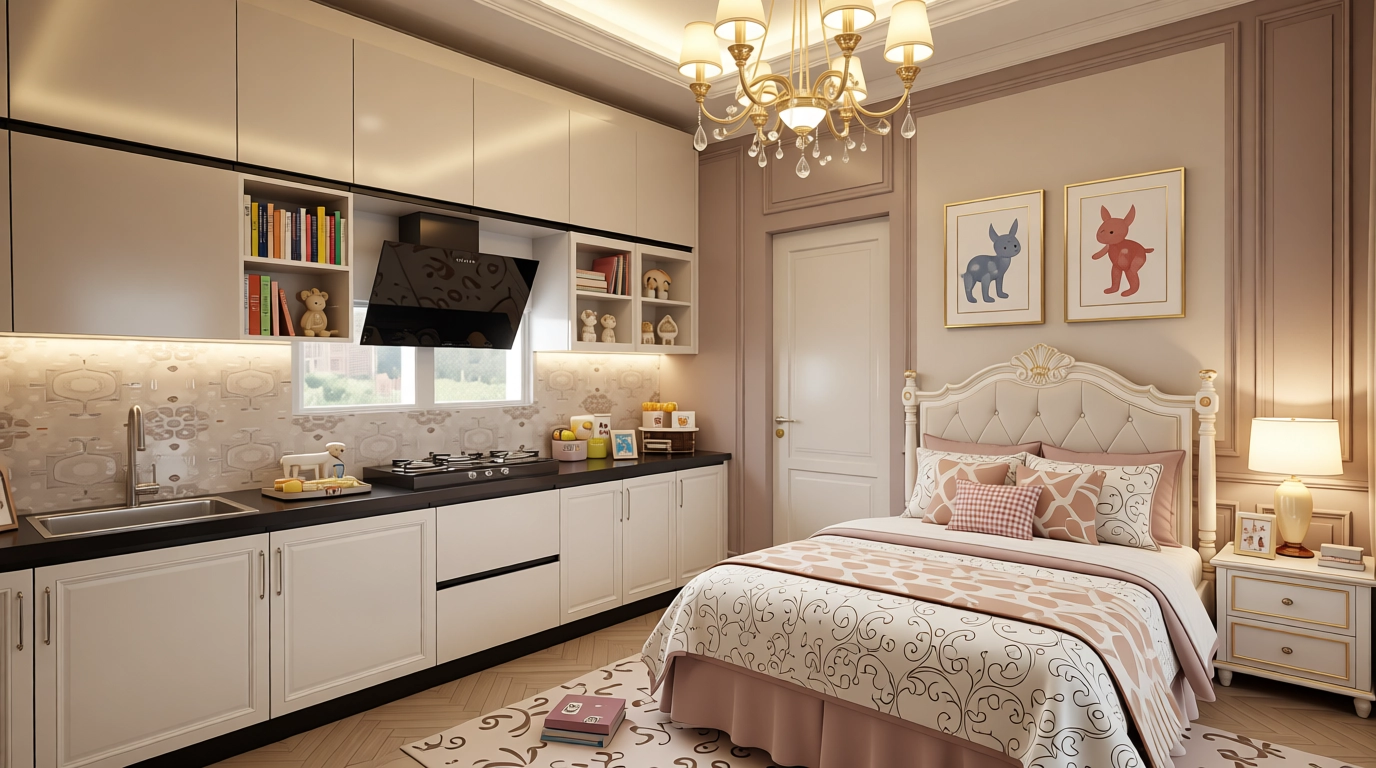 Kids room after user design